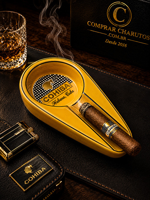 Cinzeiro Cohiba de Cerâmica para Charutos em Vinhedo, SP