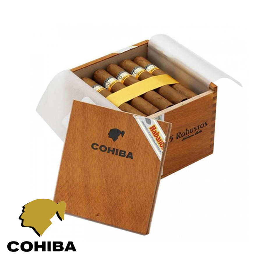 Charuto Cohiba robustos vinhedo